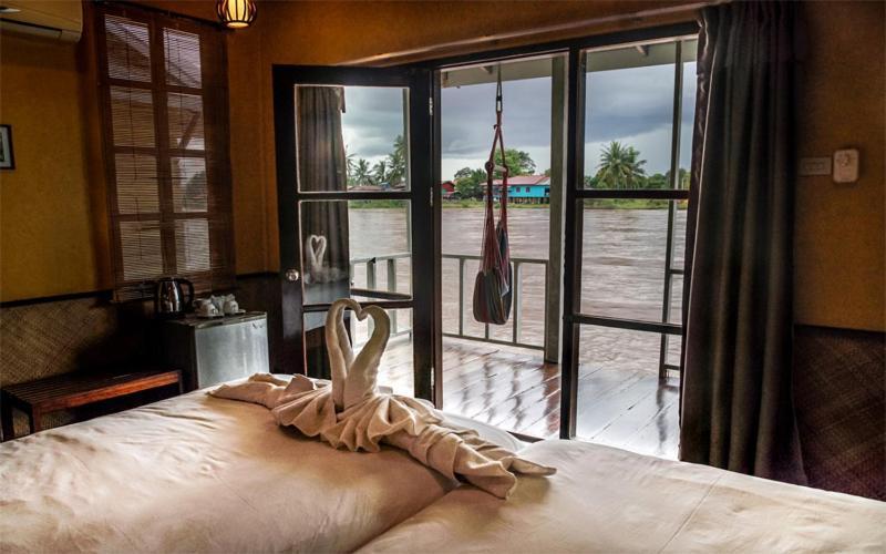 Sala Done Khone Hotel Ban Khon Eksteriør billede